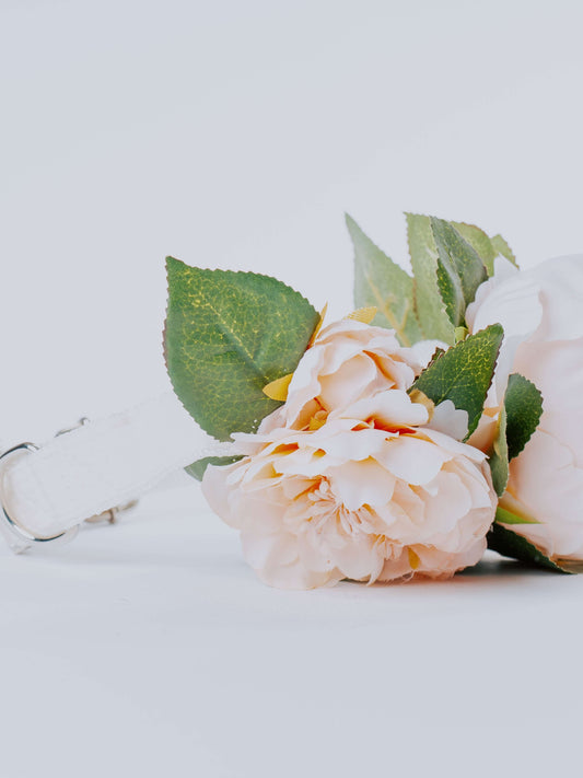 Collare con fiori